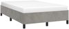 vidaXL Bettgestell ohne Matratze Hellgrau 120x190 cm Samt 3269651 Bild 4