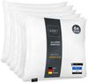 LILENO HOME Microfaserkissen - geeignet für Allergiker, in verschiedenen Größen - Made in Germany, Füllung: 100% Polyester, Rückenschläfer, Seitenschläfer, Bauchschläfer, Set, 6er Set, Kissen 50x50 cm mit Reißverschluss, als Bettkissen oder Dekokissen Bild 5