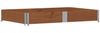 vidaXL Paletten-Aufsatzrahmen Braun 150x100 cm Massivholz Kiefer 4010304 Bild 2
