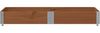 vidaXL Paletten-Aufsatzrahmen Braun 150x100 cm Massivholz Kiefer 4010304 Bild 3