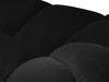 Micadoni Ecksofa Diana 4-Sitzer Rechts Samt Schwarz Bild 4