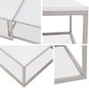 Im Set zwei Couchtische Dakenti Cashmere (Farbe: Cashmere / Bianco Marmor) Bild 3