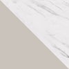 Im Set zwei Couchtische Dakenti Cashmere (Farbe: Cashmere / Bianco Marmor) Bild 5
