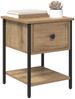 vidaXL Nachttisch Artisan-Eiche 34 x 35,5 x 45 cm Holzwerkstoff 881802 Bild 3