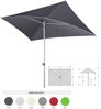 Doppler ACT 225 x 120 RO-TILT Sonnenschirm 225 x 120 cm Mittelmastschirm Mittelstock 5 Farbvarianten 820 Natur Bild 2