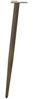 vidaXL Konsolentisch Beine Konische Form 4 Stück Naturstahl 72-73cm Stahl 4012519 Bild 5