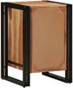 vidaXL Nachttisch Braun 40 x 40 x 59 cm Massivholz Akazie 4102731 Bild 5