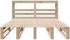 vidaXL Massivholzbett ohne Matratze 120x200 cm Kiefernholz 3306492 Bild 4