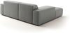 KAWOLA Sofa RANI Ecksofa Feincord grau Recamiere links 71 x 189 x 228 cm Bild 5