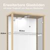 K-Möbel Glasvitrine C1084 (Glasvitrine (176x67x33 cm) mit 2 Glastüren) Glasvitrine stehend Bild 5