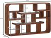 Wandregal >529< (LxBxH: 80x12x55 cm) in Braun aus Sheesham - 80x12x55cm (LxBxH) Bild 4