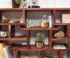 Wandregal >529< (LxBxH: 80x12x55 cm) in Braun aus Sheesham - 80x12x55cm (LxBxH) Bild 5