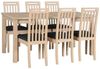 MOEBLO Stuhl TORMO 10 (Esszimmerstuhl Polsterstühle, Holzstühle, Esszimmerstühle, Massivholz), (BxHxT): 45 x 96 x 41 cm Bild 3