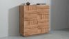 Dmora Mehrzweckgarderobe 2-türiger Aulla, Multifunktionsschrank, 2-türiger Schrank, 120x44h126 cm, Eiche Bild 2