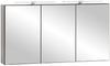 3D-Spiegelschrank 120 cm breit VIDAGO-03 in graphit mit LED Beleuchtung, B/H/T: ca. 120/64/20 cm Bild 2