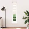 vidaXL Doppelrollo Marmorbeige 45x230 cm Stoffbreite 40,9 cm Polyester 4014692 Bild 2