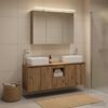 vidaXL Badezimmerschrank-Set 4 pcs Artisan-Eiche Holzwerkstoff 3406422 Bild 4
