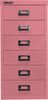 Bisley MultiDrawer™, 29er Serie, DIN A4, 6 Schubladen, Farbe pink Bild 3