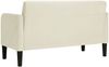 vidaXL Zweisitzer-Sofa Creme 109 cm Samt 4100594 Bild 5