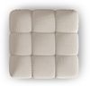 Micadoni Hocker Bellis 3D-Stoff Sonic Helles Beige Bild 3
