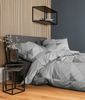 Janine Mako-Satin Bettwäsche 200x200,2x80x80 3 teilig J. D. 87065-08-620 grau Bild 3