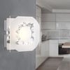 2x LED Wandleuchte, Kristalle, Glas, Chrom, L 12cm Bild 3