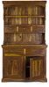 Schrank Teuca aus Akazienholz, klassisch massiv, 190 cm hoch, natur, mit 5 Schubladen und 2 Türen Bild 2