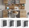 Unterschrank R-Line Anthrazit Hochglanz 60 cm mit Schubladen Vicco Bild 2