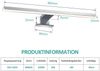 EMKE Spiegelleuchte LED Spiegelleuchte 40cm Spiegellampen für Badezimmer IP44 Schrankleuchte, Chrom, Neutral Licht 4200K Bild 5