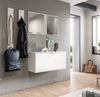 Garderobe Set 4-teilig SystemX in weiß Hochglanz 147 cm Bild 2
