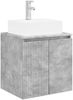 vidaXL Badezimmerschrank-Set 5 pcs Betongrau Holzwerkstoff 3406410 Bild 5