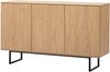 Home affaire Sideboard Lund, moderner Schrank, Kommode mit Kufengestell, ausreichend Stauraum, vielseitig einsetzbar, 150 cm breit Bild 3