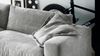 Bigsofa SEVENTIES Megasofa Sofa Cord Stoff grau 290x127 Bild 4