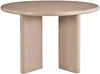 Vente-unique - LUKAVO Esstisch Holz, Platte BraunSchokoladenbraun - B 120 cm x H 76 cm x L 120 cm Bild 2