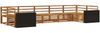 vidaXL Outdoor-Sofagarnitur 7 pcs Natur 3383812 Bild 2