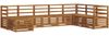vidaXL Outdoor-Sofagarnitur 8 pcs Natur Massivholz Akazie 3375269 Bild 2