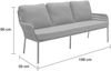 LC Garden »Como« Gartensofa 3-Sitzer Rope inkl. Bild 2