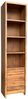 Badhochschrank 45x185cm 'Dakar' Akazie massiv lackiert Bild 3