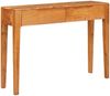 vidaXL Konsolentisch Braun 110 x 30 x 80 cm Massivholz Akazie 42003313 Bild 2
