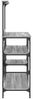 vidaXL Bäckerregal Grau Sonoma 90x40x132 cm Holzwerkstoff und Metall 845419 Bild 5
