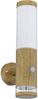 LED Wandleuchte, Bewegungsmelder, Holz-Optik, H 35 cm Bild 5