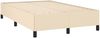 vidaXL Polsterbett, Stoff, 33,5 cm, Creme, 120x190 cm Bild 5
