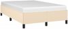 vidaXL Polsterbett, Stoff, 33,5 cm, Creme, 120x190 cm Bild 3