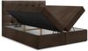 AX LIVING Boxspringbett Galata 140x200 Brown mit Topper Bettkasten Komfortbett Bild 3