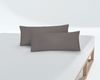 biberna Feinjersey-Spannbetttuch 0077144, silbergrau, 2x 40x80cm Bild 3