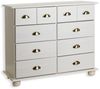 IDIMEX Kommode COLMAR, Schubladenschrank Kommode Apothekerschrank Sideboard mit 8 Schubladen Bild 2