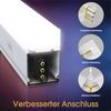 BarberPub Hexagon LED Garage Light, 7200LM Hexagon LED Beleuchtung für Werkstatt, Friseursalon, 5 Grid (LP007/RGB) Bild 3