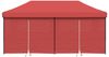 vidaXL Party-Zelt Bordeauxrot 292 x 580 x 315 cm Oxford-Stoff 42023668 Bild 4