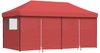 vidaXL Party-Zelt Bordeauxrot 292 x 580 x 315 cm Oxford-Stoff 42023668 Bild 3