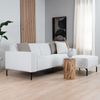 Bronx71 Sofa 3-Sitzer Kansas Stoff off white Bild 5